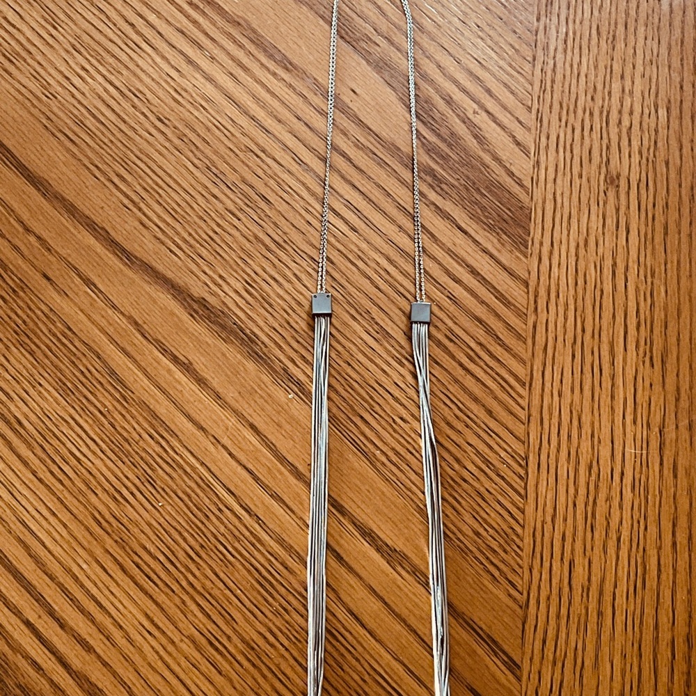 Silver Multi-Strand Necklace